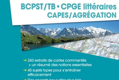 couverture Mémento géographie BCPST CPGE littéraires CAPES/Agrégation Cédrick Allmang (Dir.), Vuibert, Collection « Vuibert Prépas », 2018