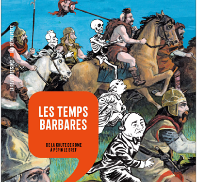 <em>Histoire dessinée de la France</em>. Tome 4, « Les temps barbares. De la chute de Rome à Pépin le Bref »