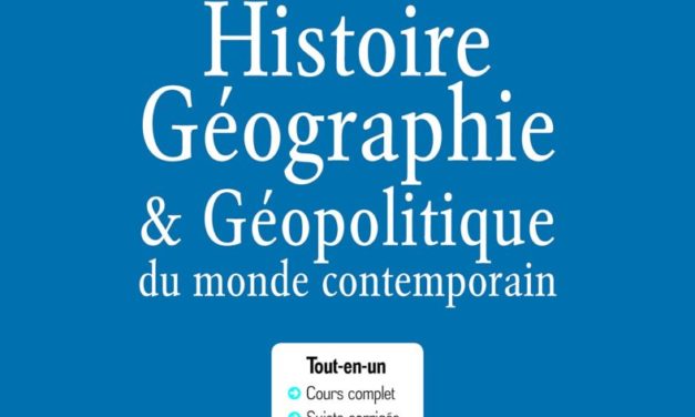 Histoire, géographie et géopolitique du monde contemporain