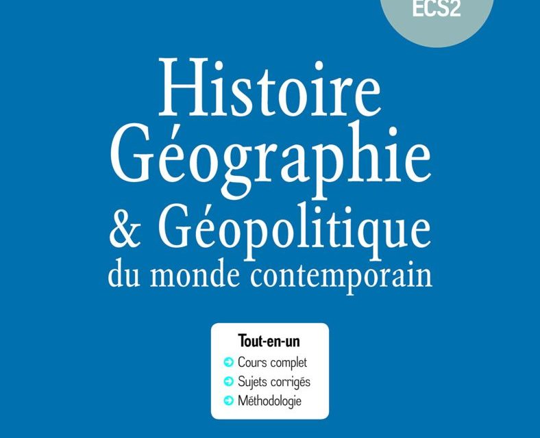 Histoire, géographie et géopolitique du monde contemporain