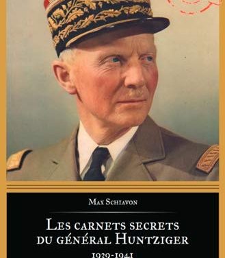 Les carnets secrets du général Huntziger  1938-1941