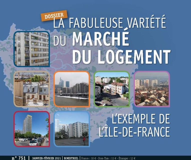 La fabuleuse variété du marché du logement – L’exemple de l’Île-de-France