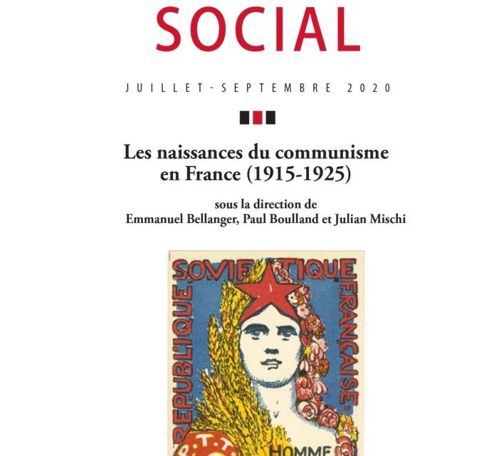 Les naissances du communisme en France (1915-1925),