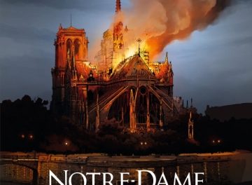 couverture Nitre Dame de Paris, la nuit du feu, Glénat 2020