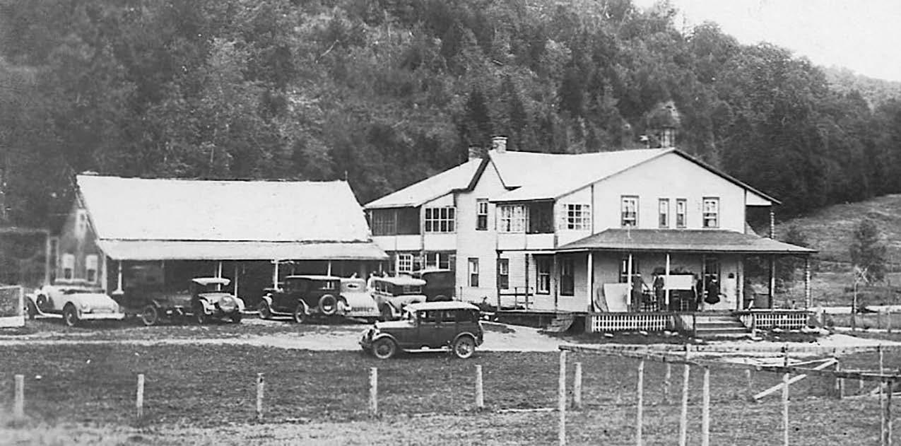 l’auberge Alpino étaient populaire à Morin-Heights, dans les années 1930.