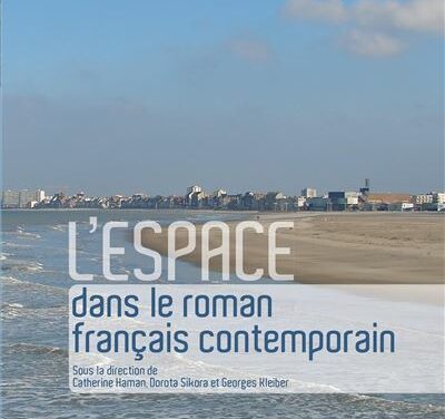 L’Espace dans le roman français contemporain