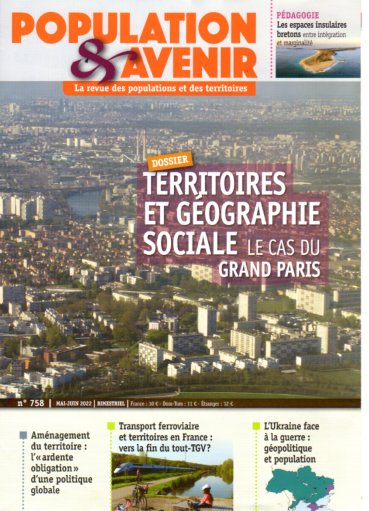 Territoires et géographie sociale – Le cas du Grand Paris
