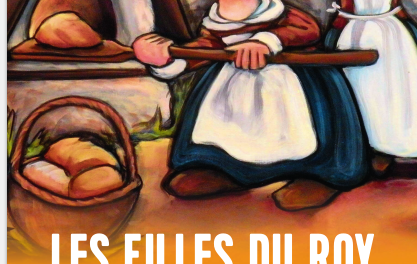 couverture Les filles du Roy pionnières des seigneuries de la Côte-du-Sud