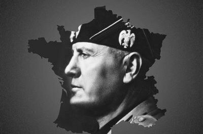couverture Mussolini, "Un homme à nous"