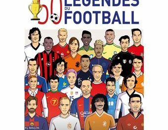 couverure 50 légendes du football