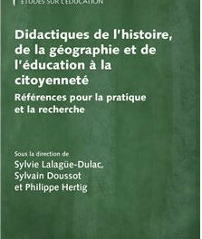 Image illustrant l'article Didactiques-de-l-histoire-de-la-geographie-et-de-l-education-a-la-citoyennete de La Cliothèque