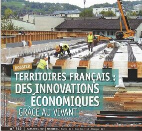 couverture Territoires français : Des innovations économiques grâce au vivant