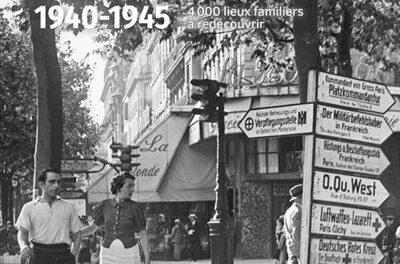 couverture Voyage à travers la France occupée 1940-1945