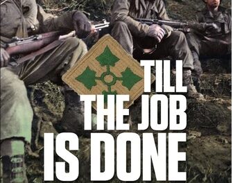 couverture Till the job : lettres du front d'un officier de la 4th Infantry Division américaine (1944-1945)