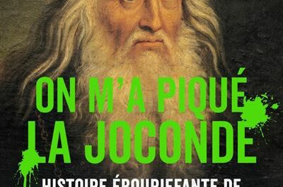 couverture On m’a piqué la Joconde - Histoire ébouriffante de Léonard de Vinci