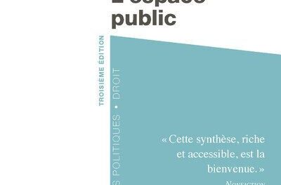 couverture l'espace public