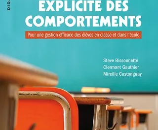 Couverture l'enseignement explicite des comportements