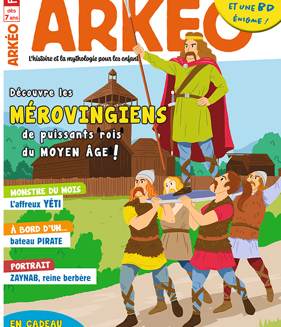 Arkéo n°332 : Les Mérivingiens