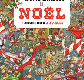 couverture Le grand livre jeu de Noël