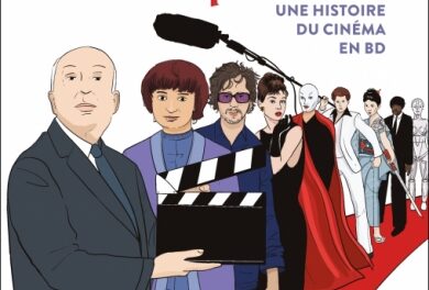 couverture Cinéphilix - Une histoire du cinéma en BD