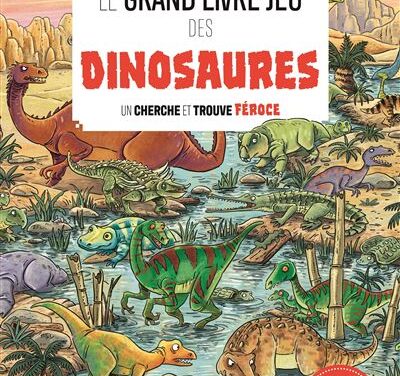 Le grand livre jeu des dinosaures