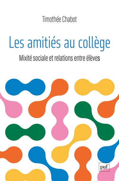 Les amitiés au collège. Mixité sociale et relations entre élèves