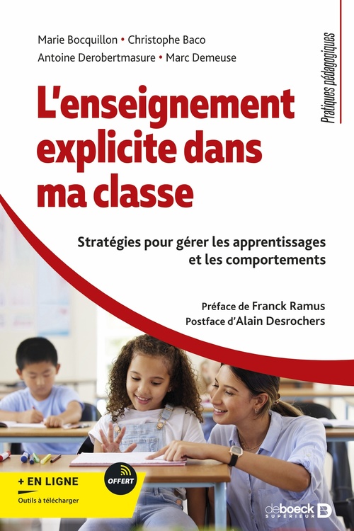 L’enseignement explicite dans la classe : stratégies pour gérer les ...