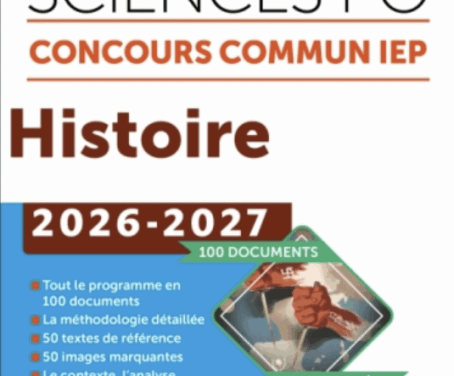Tremplin – Sciences Po – Histoire (2026-2027)