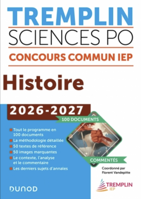 Tremplin – Sciences Po – Histoire (2026-2027)