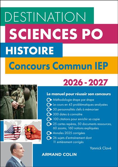 Destination Sciences Po – Histoire (2026-2027)