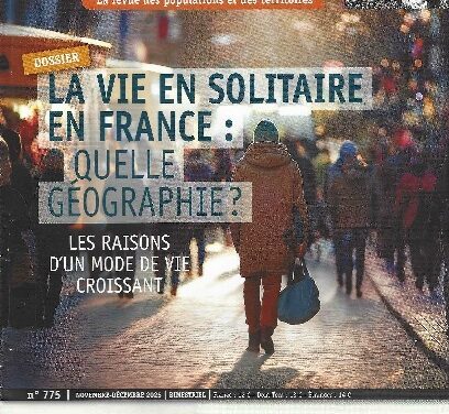 La vie en solitaire en France : Quelle géographie ?