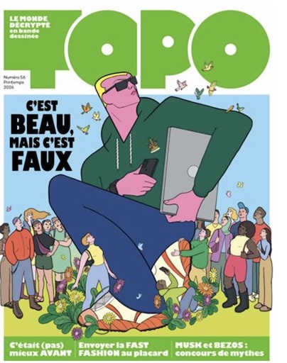 Topo n° 56, le monde décrypté en bande dessinée