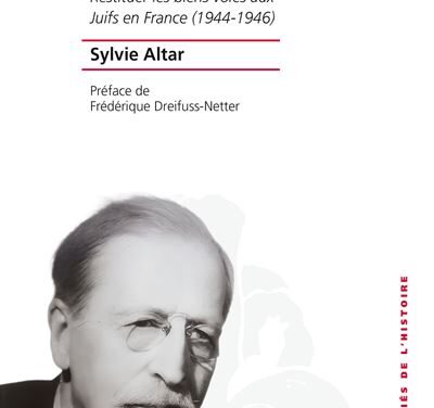 Emile Terroine – Restituer les biens volés aux Juifs en France (1944-1946)