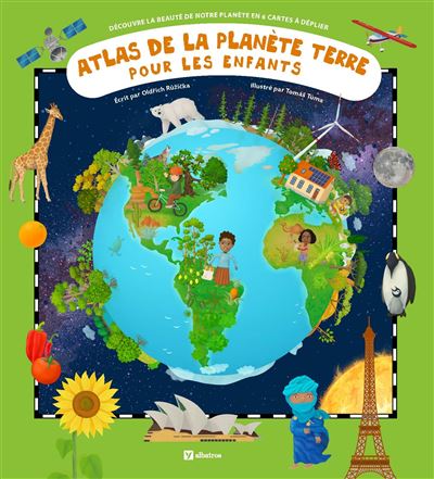 Atlas de la planète Terre pour les enfants